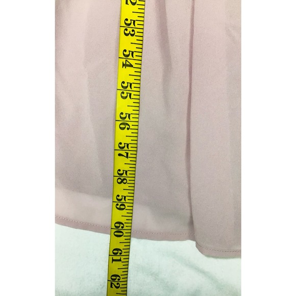 Lulu’s M mauve purple vneck split flutter sleeve A-line maxi dress NWT - Picture 7 of 8